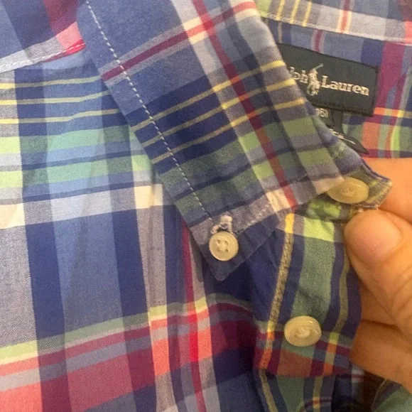 Polo Ralph Lauren Kids Classic Oxford Button Up Shirt - Picture 7 of 14